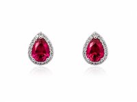 Pendientes Ultima Edizione Mujer in Plata OAO7695-ROSSO